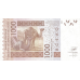 P115Aj Ivory Coast - 1000 Francs Year 2011